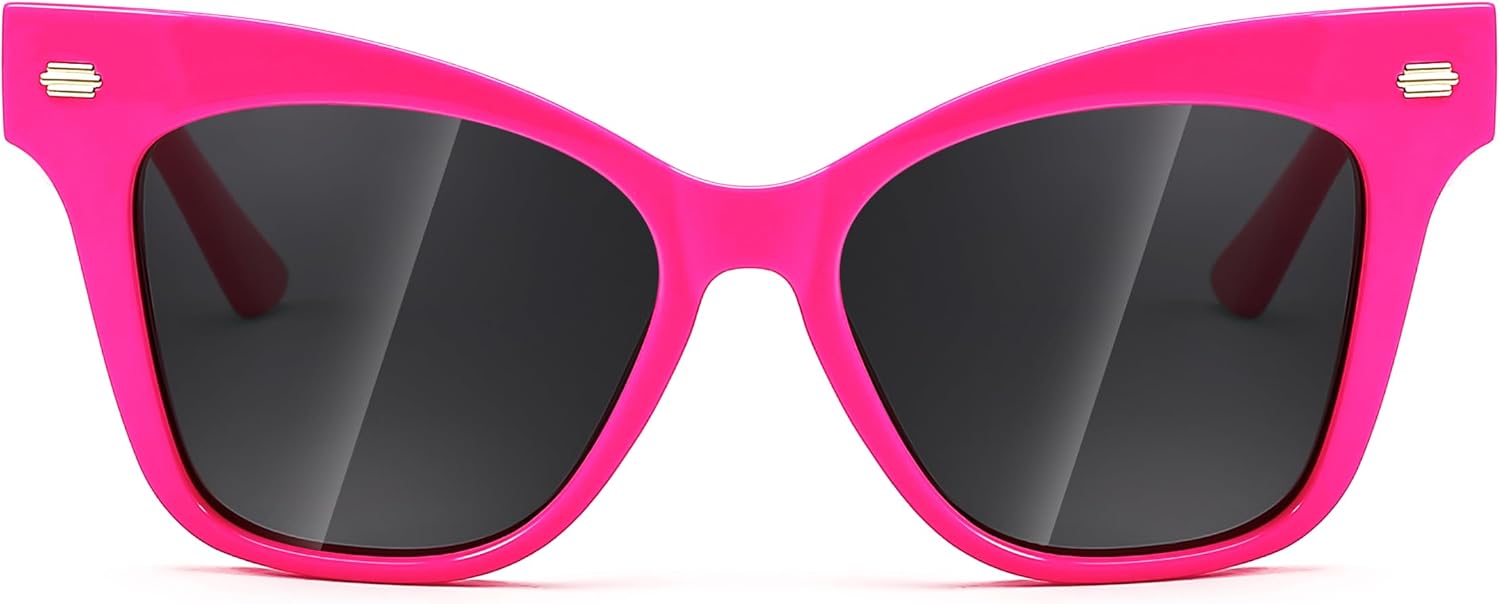 商品图片 18 | B0CJNSZC8B | FEISEDY Trendy Polarized Sunglasses, Retro Cateye Frame for Women, UV400 Protection Shades B0009