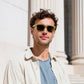 商品图片 18 | B0FHD6DJB5 | FEISEDY Trendy Square Polarized Sunglasses For Men Women Thick Frame B0294