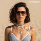 商品图片 59 | B0H2V9BFS5 | FEISEDY Retro Polarized Aviator Square Sunglasses for Women Men UV400 B0357