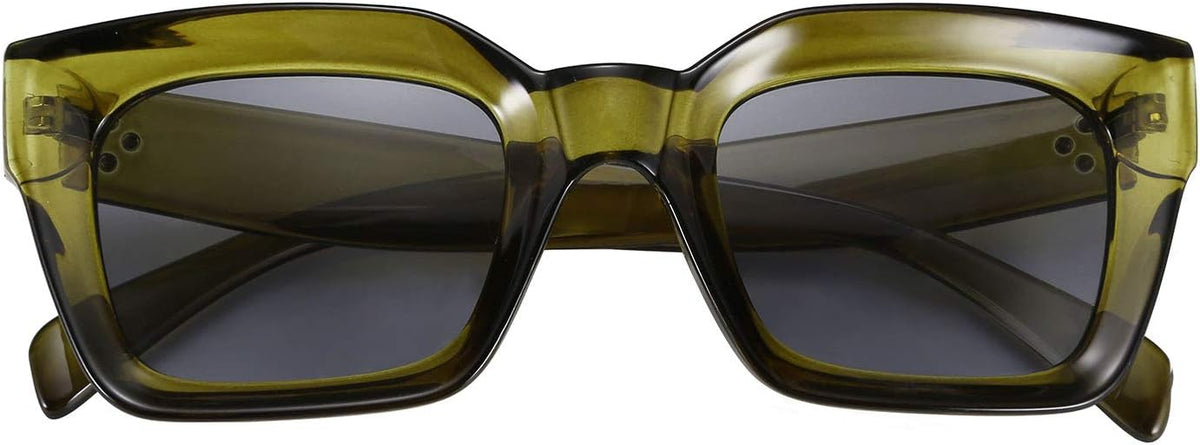 ÉÌƷͼƬ 64 | B07MNGNLNT | FEISEDY Classic Women Sunglasses Fashion Thick Square Sun Glasses B2471