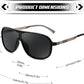 商品图片 12 | B0DSV55WLM | FEISEDY Polarized Sunglasses Men Women Mirrored One Piece Lens B0277