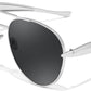 Silver/Grey / 60 Millimeters | B0FKMHSFB5 | FEISEDY Oversized Aviator Sunglasses Women Men - Retro Gold Metal Chunky Frame, UV400 for Driving & Daily Wear B0311