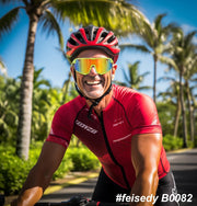 ÉÌƷͼƬ 2 | B0CNGK88DC | FEISEDY Sport Sunglasses for Men Women, Cycling Glasses with UV Protection, for Baseball, Ski, Runing, Golf B0082