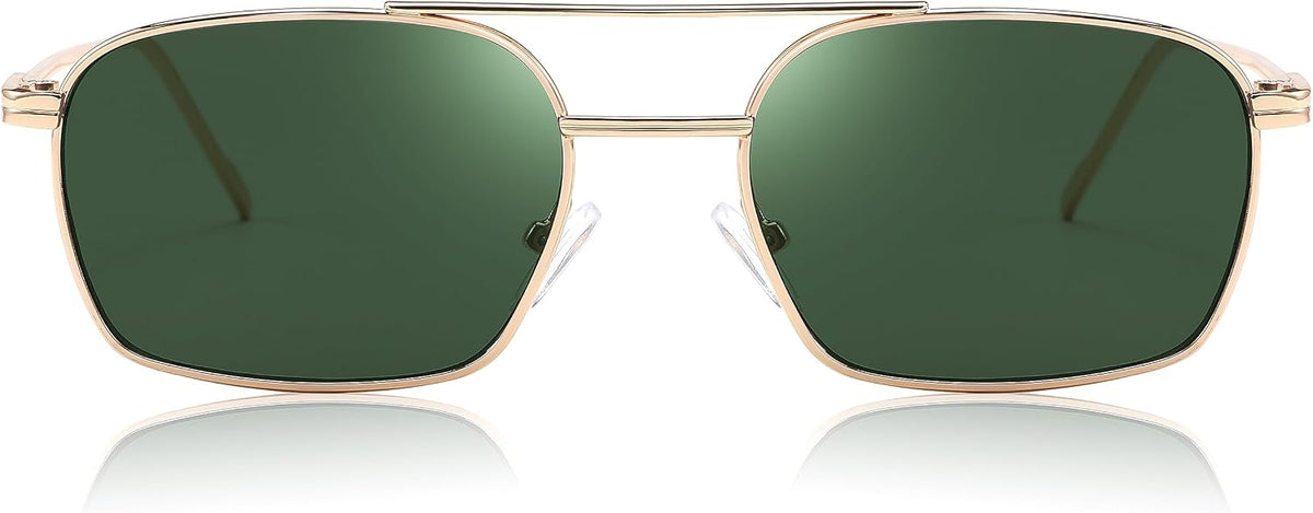 ÉÌƷͼƬ 42 | B09GKB6G1G | FEISEDY Fashion Square Aviator Sunglasses Women Men Trendy Retro Metal Frame Sun Glasses Candy Color Lens B1036