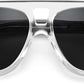 商品图片 10 | B0H1WK6BZT | FEISEDY Retro Aviator Polarized Sunglasses Men Women Trendy Square B0433