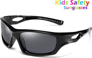 ÉÌƷͼƬ 8 | B07JM1DLHS | FEISEDY Kids Polarized Sport Sunglasses Rubber Frame Boys Girls 3 to 12 Age Children Gift B2453