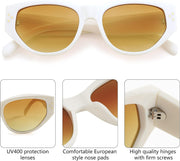 ÉÌƷͼƬ 5 | B0BZ8DL6L8 | FEISEDY Sunglasses Womens, Retro Cat Eye Sunglasses, Fashion Vintage Cute Stylish UV400 Sunnies B2365