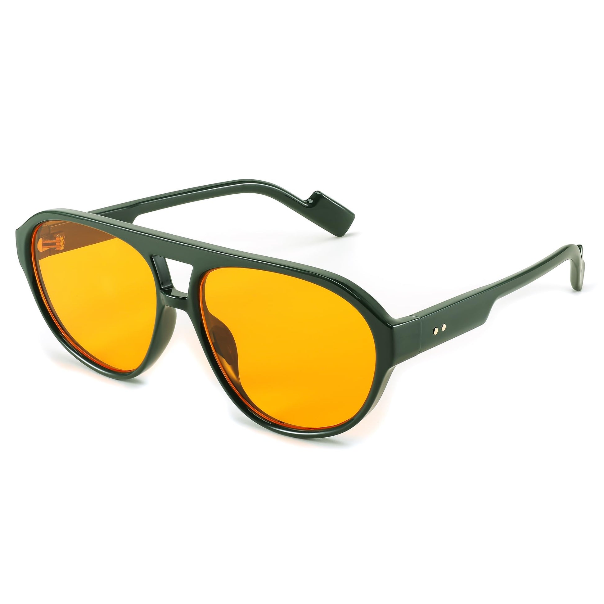 FEISEDY Sunglasses Women Men Polarized, Small 70s Aviator Frame, Retro Vintage Sun Glasses B2373
