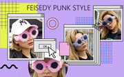 ÉÌƷͼƬ 61 | B09PN9V5N6 | FEISEDY Sunglasses Women Plush Fuzzy Soft Velvet Party Masquerade B2877