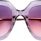 商品图片 87 | B08HVPGJW5 | FEISEDY Sunglasses Womens Trendy, Oversized Square Shades, Pearl Inlay Cat Eye Frame UV400 Protection B2625