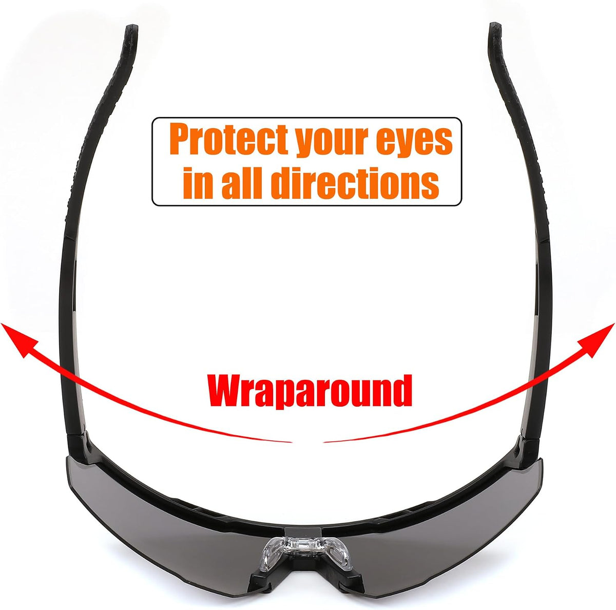 ÉÌƷͼƬ 2 | B0CBRSHNT3 | FEISEDY Sports Sunglasses for Men and Women, UV400 Protection Cycling Goggles Golf Baseball Driving Fishing B0022