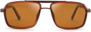 ÉÌƷͼƬ 17 | B0FDKZNCG9 | FEISEDY Retro Aviator Polarized Sunglasses For Women Men 70s Trendy B0292