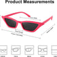 商品图片 120 | B079KYQYT3 | FEISEDY Small Cat Eye Sunglasses Vintage Square Shade Women Eyewear B2291