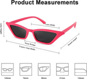 ÉÌƷͼƬ 120 | B079KYQYT3 | FEISEDY Small Cat Eye Sunglasses Vintage Square Shade Women Eyewear B2291