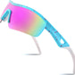 商品图片 33 | B0C7189J4Z | FEISEDY Men Sunglasses, Polarized Cycling Sunglasses, UV400 Sports Baseball Running Fishing Hiking Shades B2372