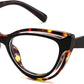 Leopard / 50 Millimeters | B0D56LKZ1H | FEISEDY Blue Light Blocking Glasses Women Vintage Cat Eye Frame Anti Fatigue B0169