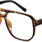 Leopard Frame / 3.0 x | B0CHJVKKJ4 | FEISEDY Retro Aviator Reading Glasses Women Men Blue Light Blocking Reader Plastic Lightweight Frame B0071