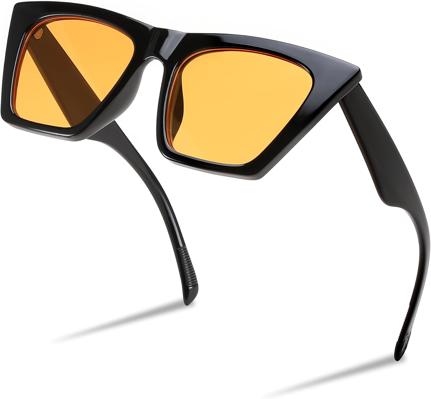 商品图片 145 | B0C5378735 | FEISEDY Vintage Square Cat Eye Sunglasses Women Trendy Cateye Sunglasses B2473