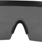 商品图片 2 | B08R8H82SR | FEISEDY Oversized Flat Top Shield Glasses Mirrored Lens Semi Rimless Style Sun Visors Sunglasses B2727