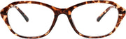 001-tortoise / 53 Millimeters | B0DNB65BBQ | FEISEDY Fashion Rectangular Blue Light Glasses for Women Retro Small Frames Vintage Trendy 90s Square Eyeglasses B0255