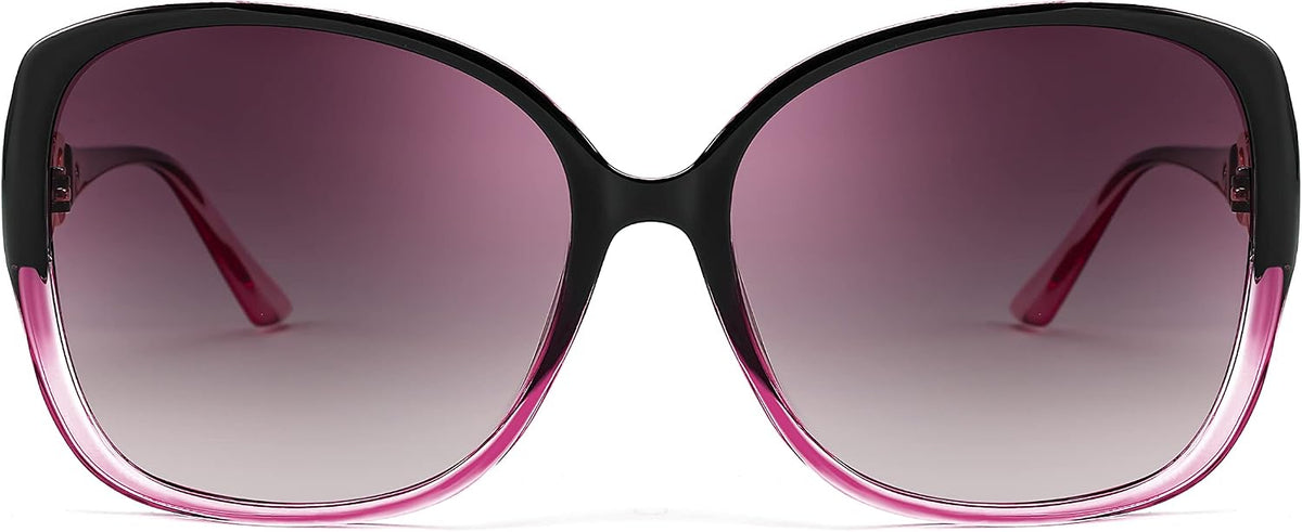 ÉÌƷͼƬ 58 | B0BJ71VZCB | FEISEDY Women's Fashion Sunglasses, Oversized Square Frame with Pearl Sparkling, Polarized UV Protection B2821