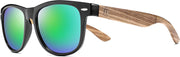 商品图片 11 | B07J2YHS4L | FEISEDY Polarized Wood Sunglasses Women Men HD UV400 Driving Fishing Golf Sunglasses B2448