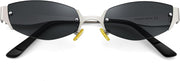 ÉÌƷͼƬ 3 | B0CHYTCP8J | FEISEDY Retro Oval Sunglasses Women Men Y2K Fashion Designer Cosplay Glasses Party Accessories B2376