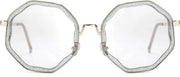 ÉÌƷͼƬ 2 | B081B142ZJ | FEISEDY Fashion Design Polygon Sunglasses Women Chic Geometric Retro Shade B2542