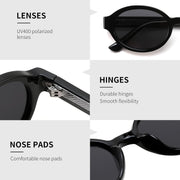 ÉÌƷͼƬ 16 | B0H1WBQD3Y | FEISEDY Retro Oval Y2K Polarized Sunglasses for Women Men B0442