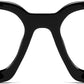 商品图片 10 | B0CWRK3FFF | FEISEDY Blue Light Blocking Glasses Women Men Chunky Square Computer Glasses B0101