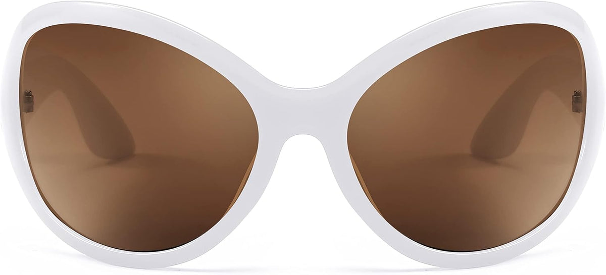 ÉÌƷͼƬ 20 | B0BYX6JXMW | FEISEDY Bug Eye Y2K Oversized Sunglasses Women Men Oval Frame B2391
