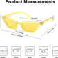 商品图片 9 | B079KYQYT3 | FEISEDY Small Cat Eye Sunglasses Vintage Square Shade Women Eyewear B2291