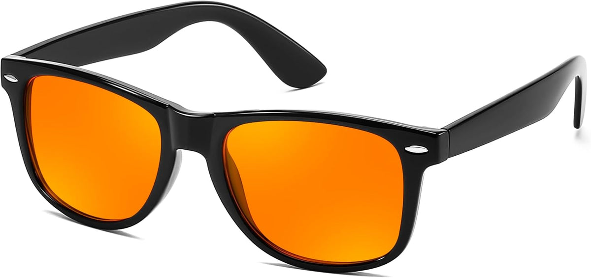 ÉÌƷͼƬ 31 | B0FQ5DRDJG | FEISEDY Orange Blue Light Blocking Glasses for Woman Men Amber Lenses Computer Gaming Glasses for Better Sleep