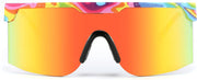 ÉÌƷͼƬ 7 | B0CFFGCBZ6 | FEISEDY Sunglasses Women Men Sports, 80s Visor Retro Neon Square Sun Glasses, Miorred Shades UV400 B0004