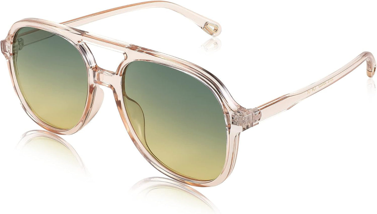 ÉÌƷͼƬ 10 | B0C27PGFFJ | FEISEDY Retro Aviator Sunglasses Women Men Classic Square Shades Trendy Sun Glasses UV400 Protection B2394