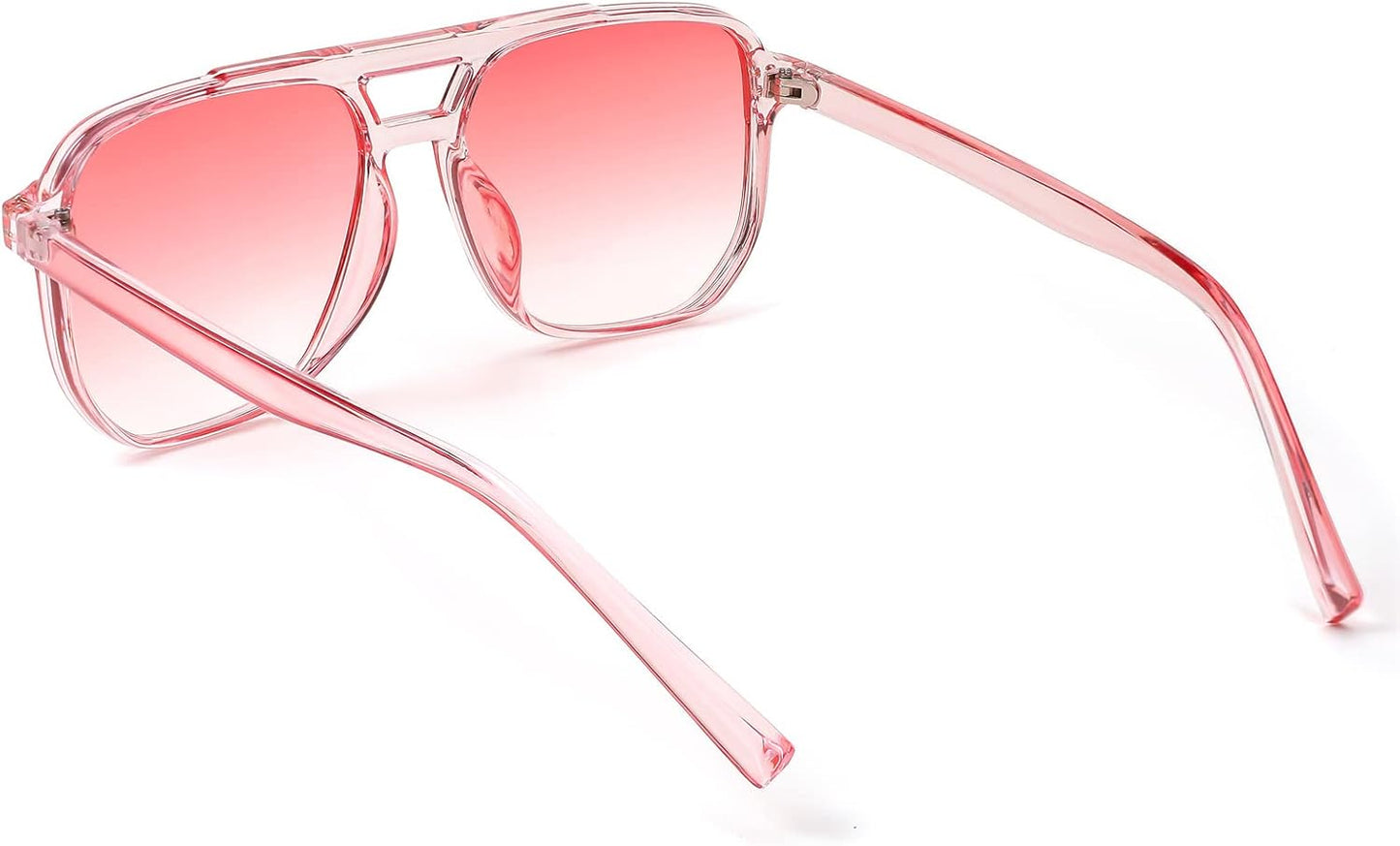 商品图片 111 | B09J8999GR | FEISEDY Retro Square Aviator Sunglasses Women Men 70s Vintage Trendy Plastic Frame Sun Glasses B2835