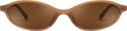 ÉÌƷͼƬ 69 | B0DMN69R27 | FEISEDY Retro Oval Cat Eye Sunglasses for Women 90s Narrow Lightweight Shades Y2k Trendy Sunnies B0257
