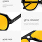 商品图片 21 | B0H1WK6BZT | FEISEDY Retro Aviator Polarized Sunglasses Men Women Trendy Square B0433