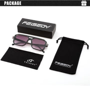 ÉÌƷͼƬ 23 | B0B9BNZRMZ | FEISEDY Retro Aviator Square Sunglasses for Women Men UV400 B2939