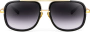 ÉÌƷͼƬ 4 | B0B681YMF5 | FEISEDY Retro Trendy Aviator Sunglasses Women Men Classic Vintage Square Sunglasses 70s Large Metal Shades B2321