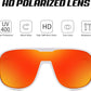 商品图片 41 | B0DSV55WLM | FEISEDY Polarized Sunglasses Men Women Mirrored One Piece Lens B0277