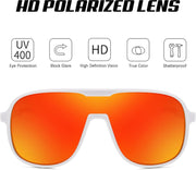ÉÌƷͼƬ 41 | B0DSV55WLM | FEISEDY Polarized Sunglasses Men Women Mirrored One Piece Lens B0277