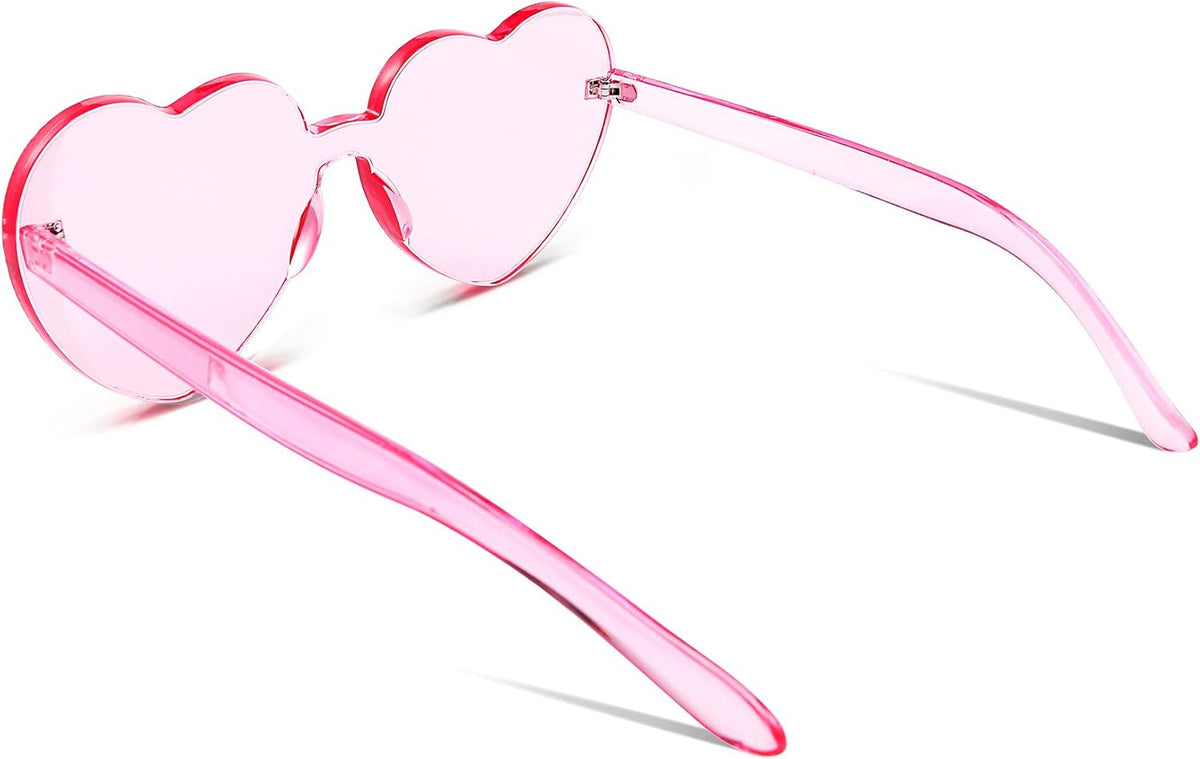 ÉÌƷͼƬ 44 | B07BLKHDRH | FEISEDY Thick Heart Sunglasses Rimless Heart Shaped Sun Glasses Women Fashion Love Glasses B2419