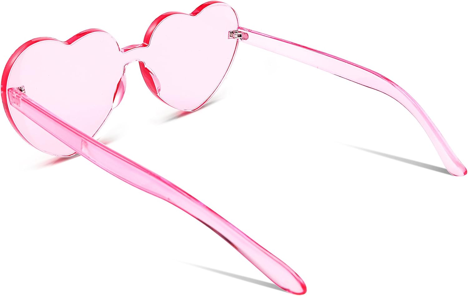 商品图片 44 | B07BLKHDRH | FEISEDY Thick Heart Sunglasses Rimless Heart Shaped Sun Glasses Women Fashion Love Glasses B2419