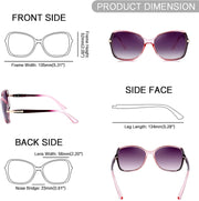 ÉÌƷͼƬ 11 | B09KC567VY | FEISEDY Womens Polarized Sunglasses UV400 Anti Glare Fashion Shades
