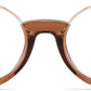 商品图片 6 | B0GS9JVKV9 | FEISEDY Trendy Oval Blue Light Glasses for Women Fake Nerd Eyewear Frame Anti Glare B1380