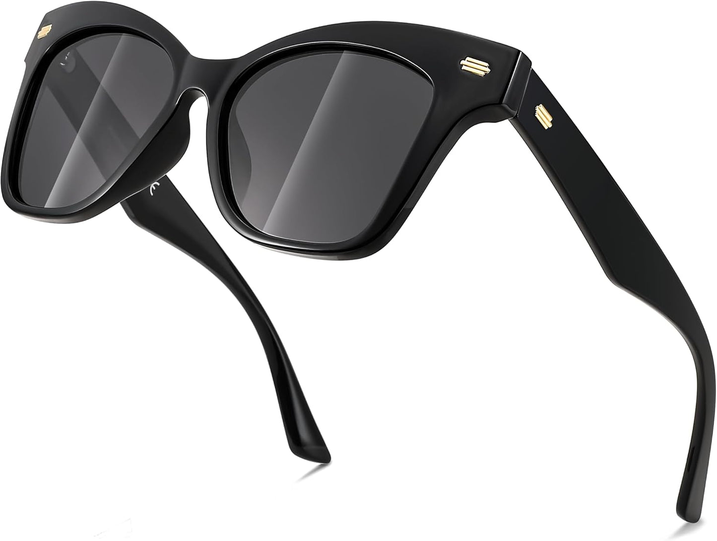商品图片 8 | B0CJNSZC8B | FEISEDY Trendy Polarized Sunglasses, Retro Cateye Frame for Women, UV400 Protection Shades B0009