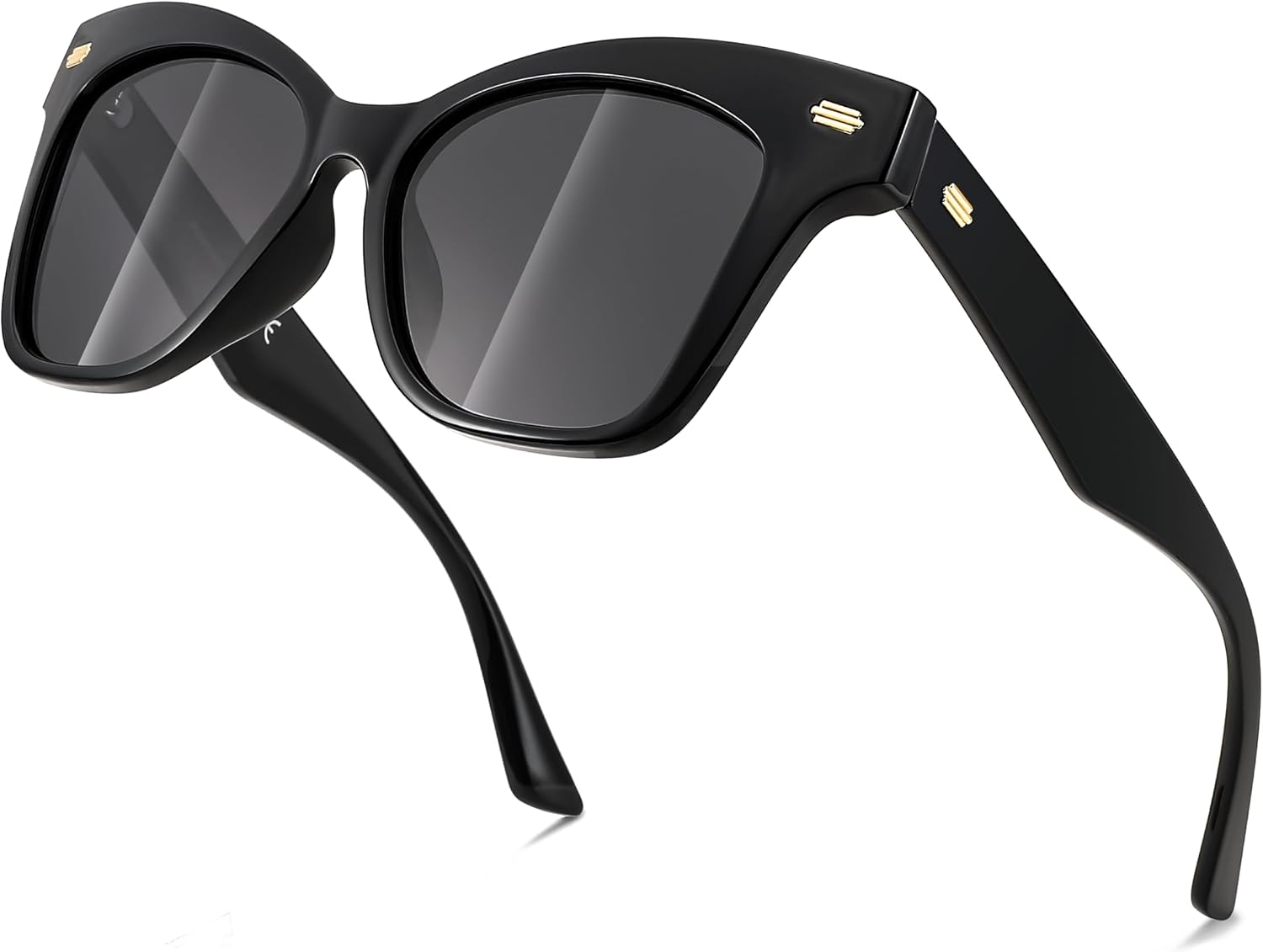 商品图片 8 | B0CJNSZC8B | FEISEDY Trendy Polarized Sunglasses, Retro Cateye Frame for Women, UV400 Protection Shades B0009