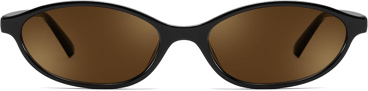 商品图片 45 | B0DMN6519L | FEISEDY Retro Oval Cat Eye Sunglasses for Women 90s Narrow Lightweight Shades Y2k Trendy Sunnies B0257