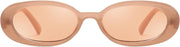 ÉÌƷͼƬ 90 | B0DTHVTKB5 | FEISEDY Retro Oval Sunglasses for Women 90s Narrow Round Lightweight Shades Y2k Trendy Sunnies B1171